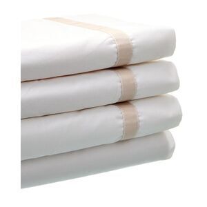 Maurizio Italy Notting Hill Sheet Set, White